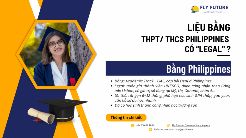 Bằng THPT Philippines có đáng theo học So sánh chi tiết với THPT Việt Nam