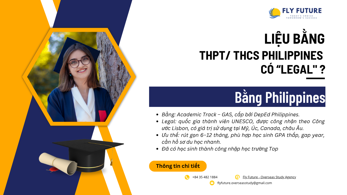 Bằng THPT Philippines có đáng theo học So sánh chi tiết với THPT Việt Nam