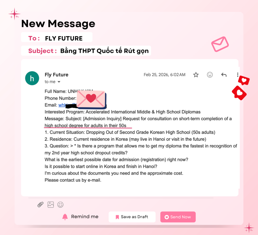 Bằng Cấp 3 Quốc tế Rút gọn