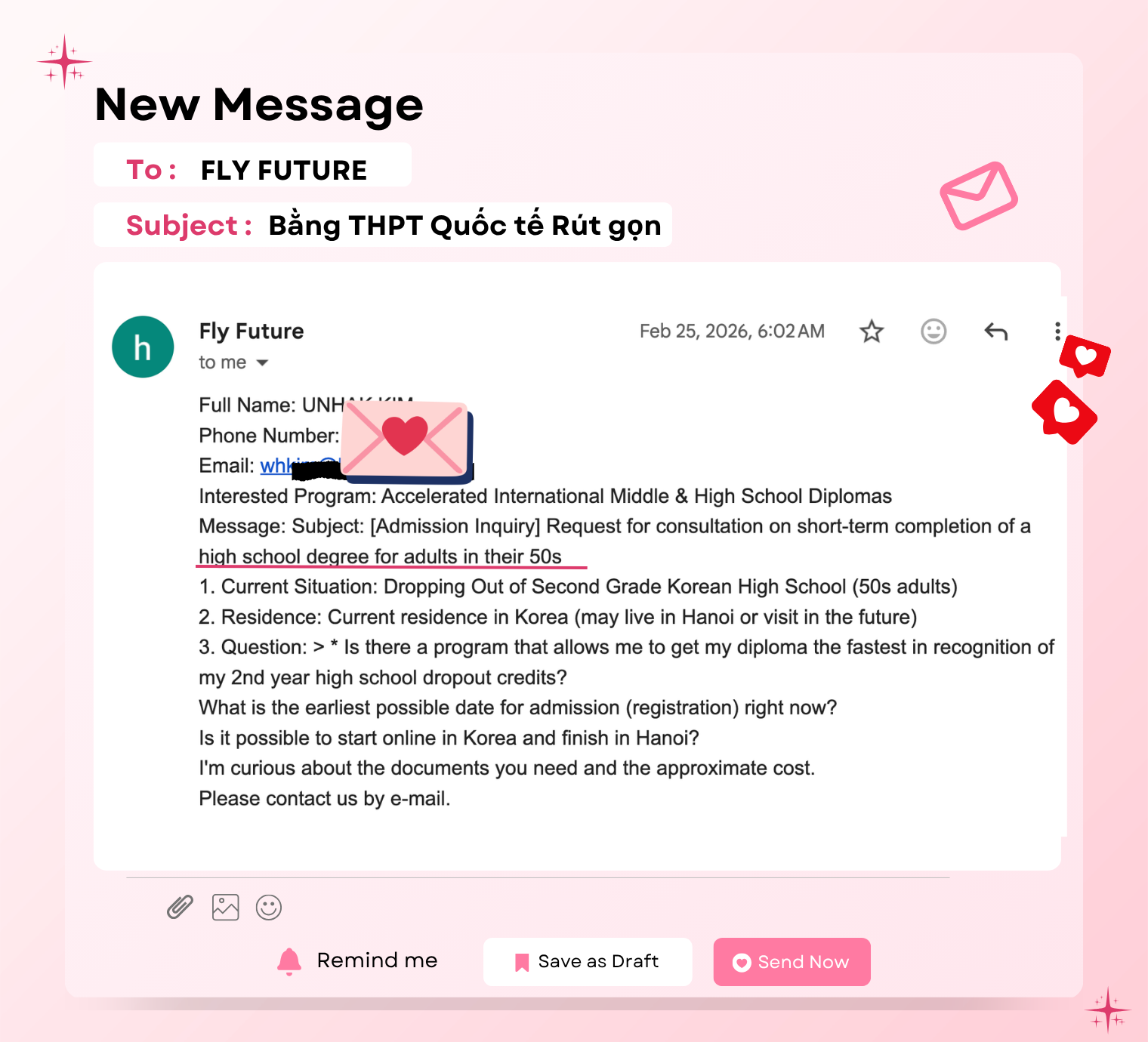 Bằng Cấp 3 Quốc tế Rút gọn