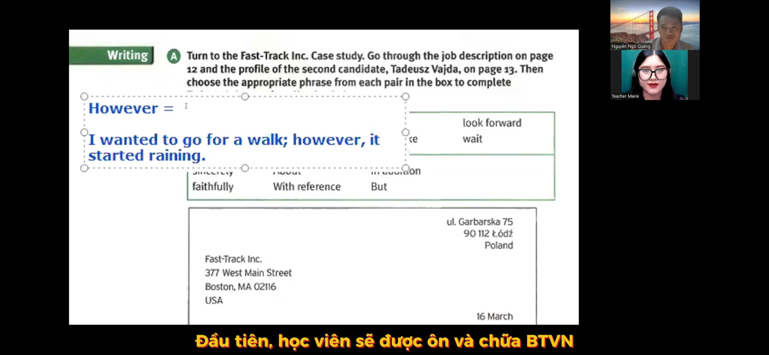 Quy trình khoá học Tiếng Anh Online 1:1 tại FLy Future có quy trình rõ ràng, minh bạch