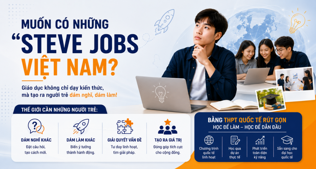 Bằng THPT Quốc tế Rút Gọn